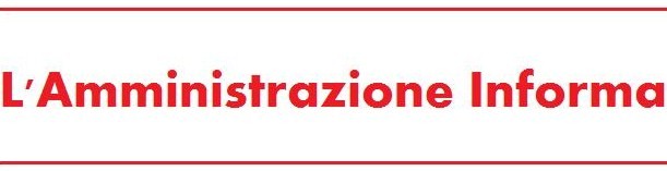 L'Amministrazione Informa